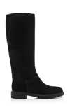 Gianvito Rossi Ascott Suede Boots In Black