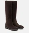 Gianvito Rossi Ascott Suede Knee-high Boots