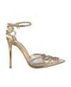 Gianvito Rossi Atlantis Pointed-toe Pumps In Nude
