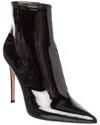 Gianvito Rossi Avril 105 Patent Bootie In Black