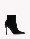 Gianvito Rossi Le Silla Woman Ankle Boots Black Size 11 Soft Leather In Black Patent