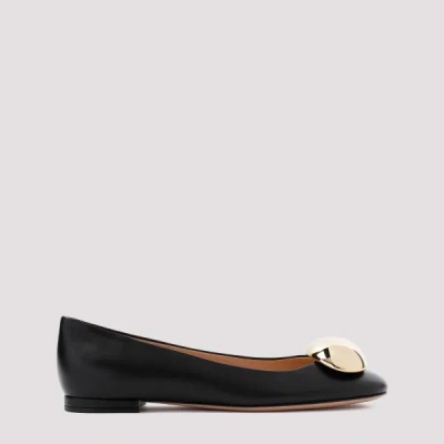 Gianvito Rossi Elegant Ballerina Flats For Women In Black