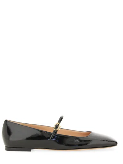 Gianvito Rossi Sleek And Chic Ballerina Flats For Women In Black