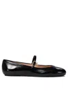 Gianvito Rossi Carla Leather Ballet Flats