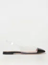 Gianvito Rossi Plexi Flat Slingback In Schwarz
