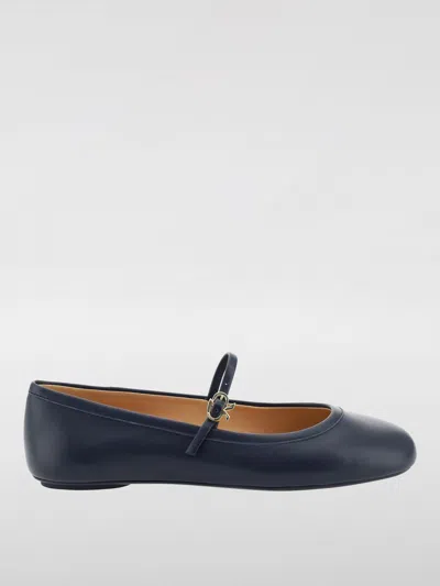 Gianvito Rossi Ballet Flats  Woman Color Denim