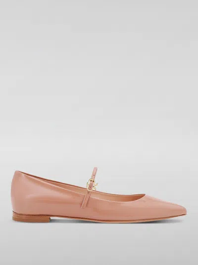 Gianvito Rossi Ballet Flats  Woman Colour Pink