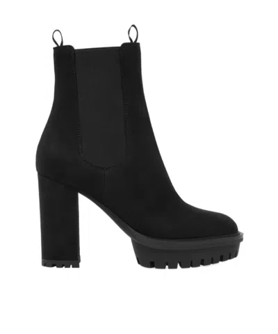 Gianvito Rossi Barry Ankle Boots In Black