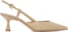 Gianvito Rossi Ascent 55 Slingback Pumps In Sand
