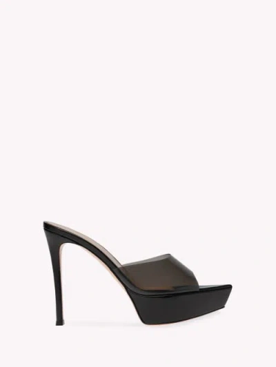 Gianvito Rossi Betty Mules In Black