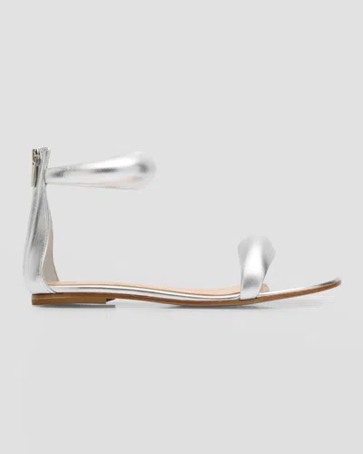 Gianvito Rossi Bijoux 05 Sandals In Silver
