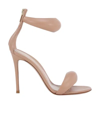 Gianvito Rossi Bijoux 150mm Leather Sandals In Pink