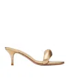 Gianvito Rossi Bijoux 35 High-heeled Sandals In Gold