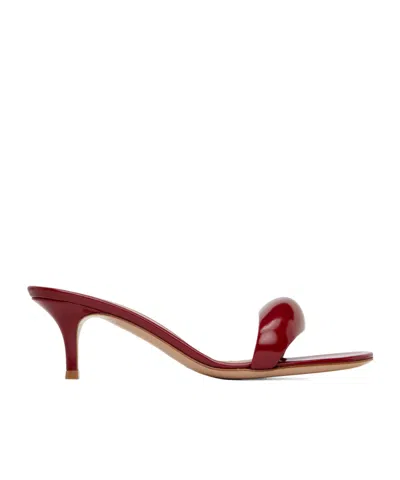 Gianvito Rossi Bijoux 55 High-heeled Sandals In Red