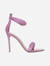 Gianvito Rossi Bijoux Nappa Leather Sandals In Bubble