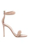 Gianvito Rossi Bijoux 105mm Puffy Napa Ankle-cuff High-heel Sandals