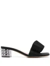 Gianvito Rossi 45mm Flash Mules In Schwarz