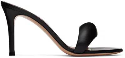 Gianvito Rossi Black Bijoux 85 Sandals