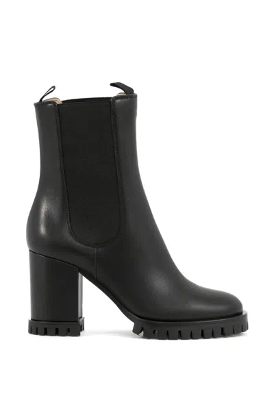 Gianvito Rossi Black Calf 100% Knee-high Boots For Women In Fw23 Collection