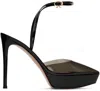 Gianvito Rossi Betty High Heels In Fume'+black