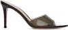 Gianvito Rossi Elle 85 Pointed Toe Mules In Black