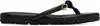 Gianvito Rossi Fiji Nappa Leather Flip-flops In Black