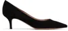 Gianvito Rossi Women Gianvito 70 Suede Leather Pumps In Black