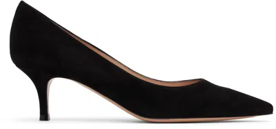 Gianvito Rossi Black Gianvito 55 Heels