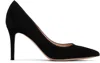Gianvito Rossi Gianvito 105 Pointed Toe Pumps In Black Leather In Black