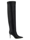 Gianvito Rossi 85mm Hansen Cuissard Pointed-toe Boots In Black