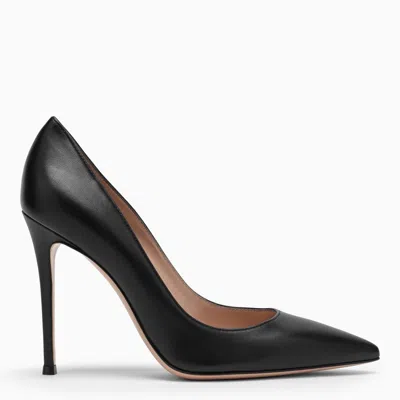 GIANVITO ROSSI GIANVITO ROSSI  BLACK LEATHER PUMPS