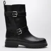 GIANVITO ROSSI GIANVITO ROSSI BLACK LEATHER THIAGO BOOTS