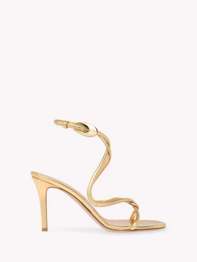 Gianvito Rossi Black Mamba 85 Sandals