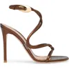 Gianvito Rossi Black Mamba Sandals