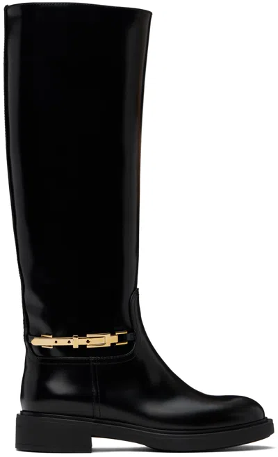 Gianvito Rossi Black Martine Boots