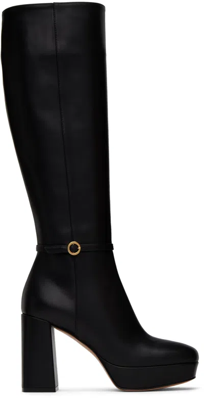 Gianvito Rossi Black Moreau Boots