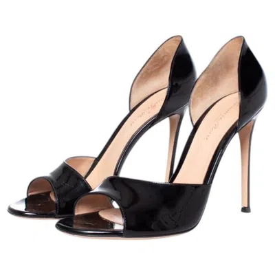 Pre-owned Gianvito Rossi , Black Patent Leather Sandals
