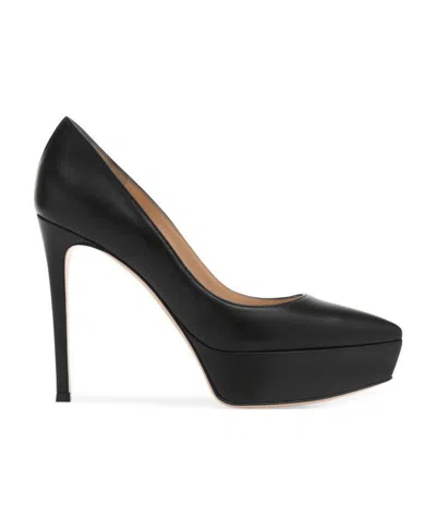 Gianvito Rossi Dasha Platform Sole Pumps In Black