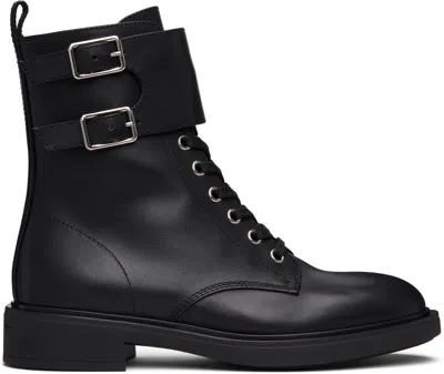 Gianvito Rossi Black Ripley Boots