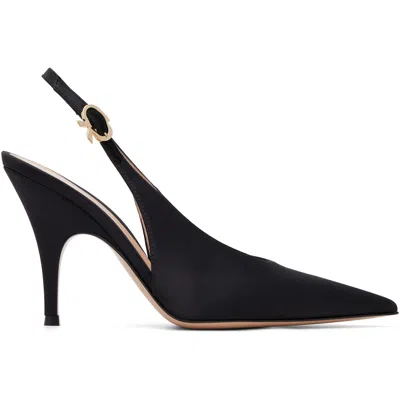 Gianvito Rossi Sofia Sling High-heeled Sandals In Black