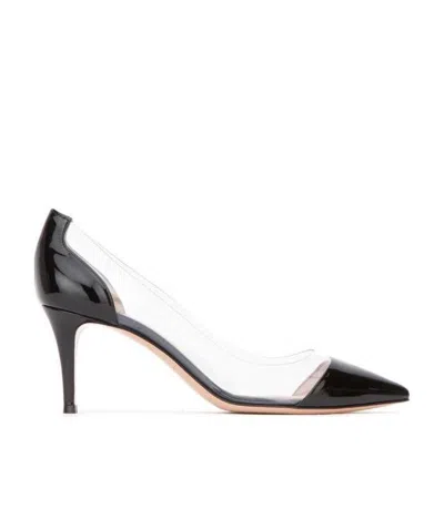 GIANVITO ROSSI BLACK STILETTO HEELS