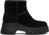 Gianvito Rossi Black Stormy Boots In Black