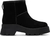 GIANVITO ROSSI BLACK STORMY BOOTS