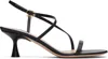 Gianvito Rossi Black Strappy 55 Heeled Sandals In Black