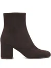 Gianvito Rossi Block-heel Suede Boots
