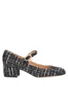 Gianvito Rossi Black Mary Ribbon Pumps In Black