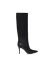 Gianvito Rossi 85mm Hansen Cuissard Pointed-toe Boots In Black