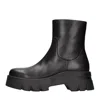 Gianvito Rossi Booties In Nero Neri E Grigi