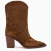 Gianvito Rossi Denver 70 Suede Boots In Brown