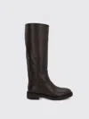 Gianvito Rossi Ascott Leather Knee-high Boots In Braun